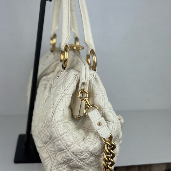 MARC JACOBS QUILTED LEATHER STAM CROSSBODY BAG - Picture 7 of 14